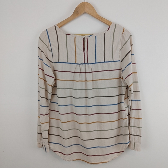 CHRISTOPHER&BANKS |Striped Multi Color Long Sleeve - Picture 2 of 10